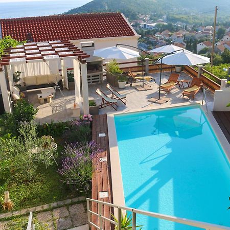 Villa My Rose With A Private Pool Mlini Bagian luar foto