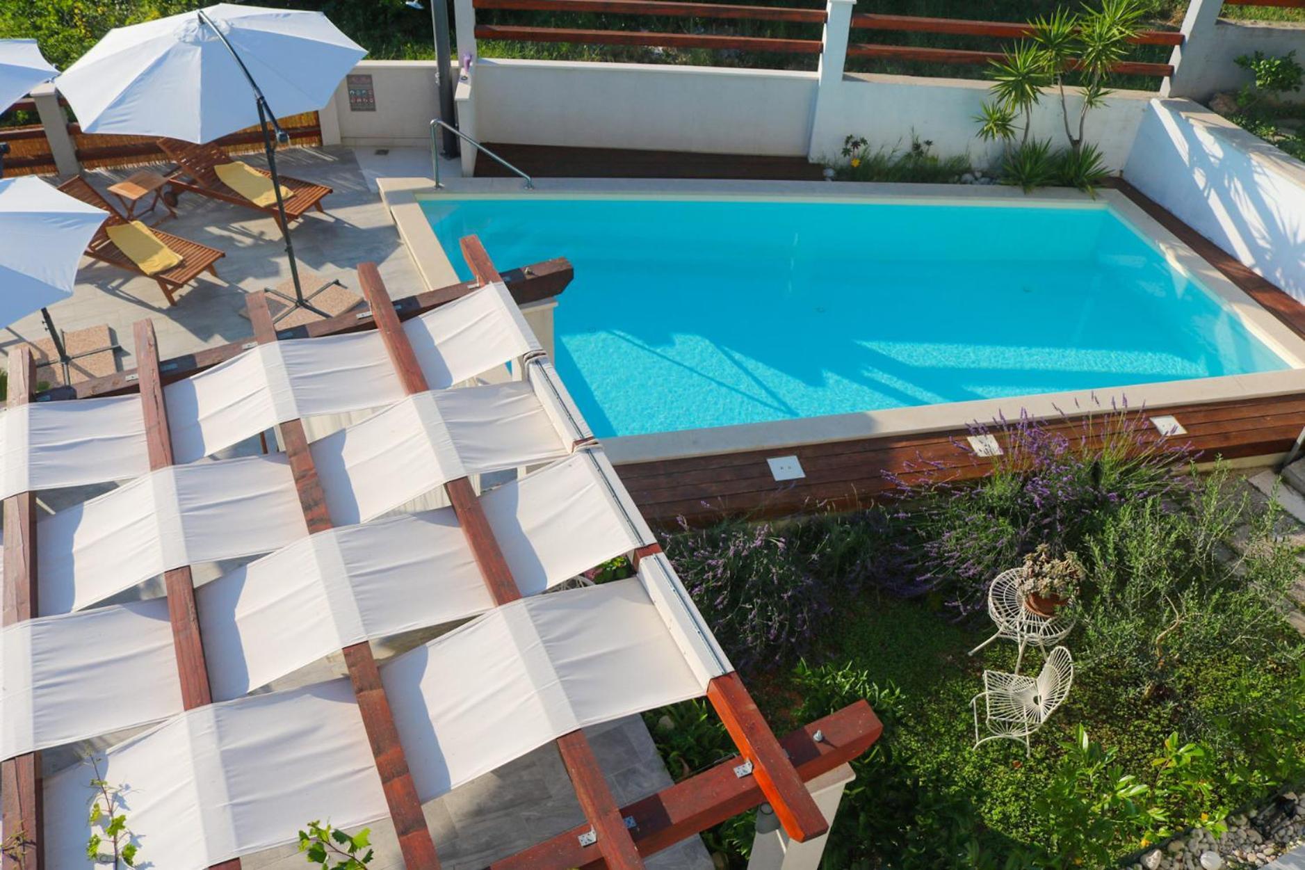 Villa My Rose With A Private Pool Mlini Bagian luar foto