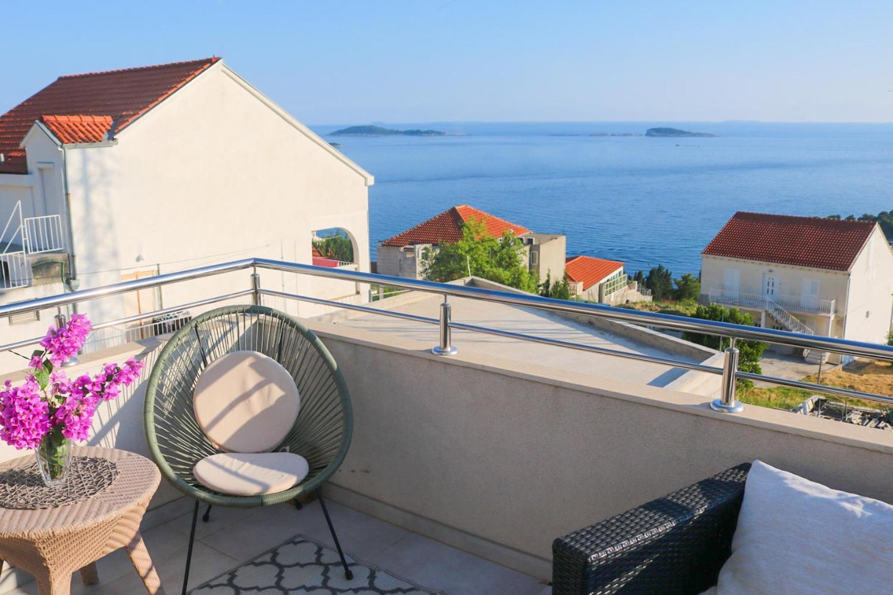 Villa My Rose With A Private Pool Mlini Bagian luar foto