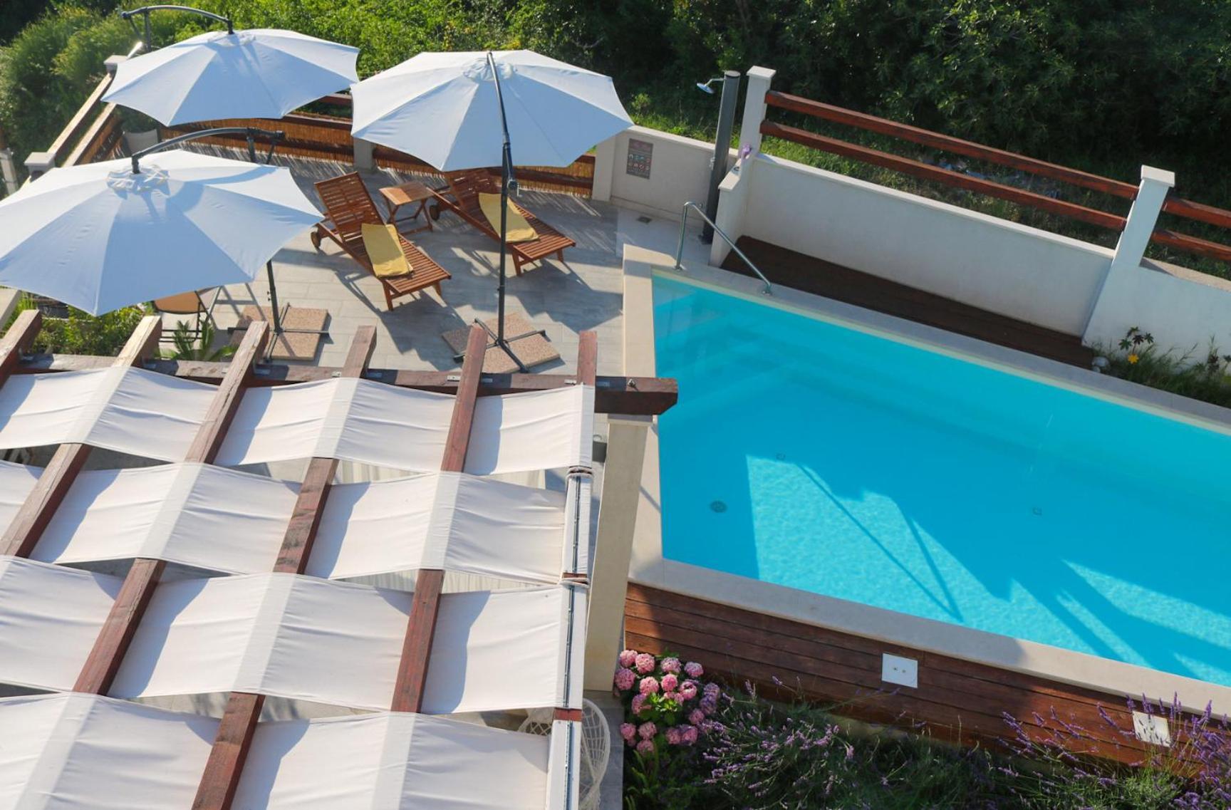 Villa My Rose With A Private Pool Mlini Bagian luar foto