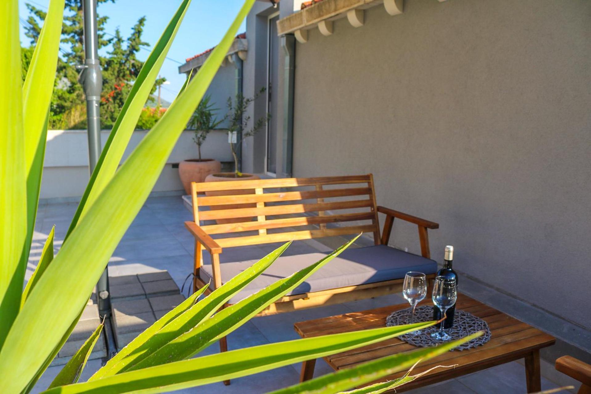 Villa My Rose With A Private Pool Mlini Bagian luar foto